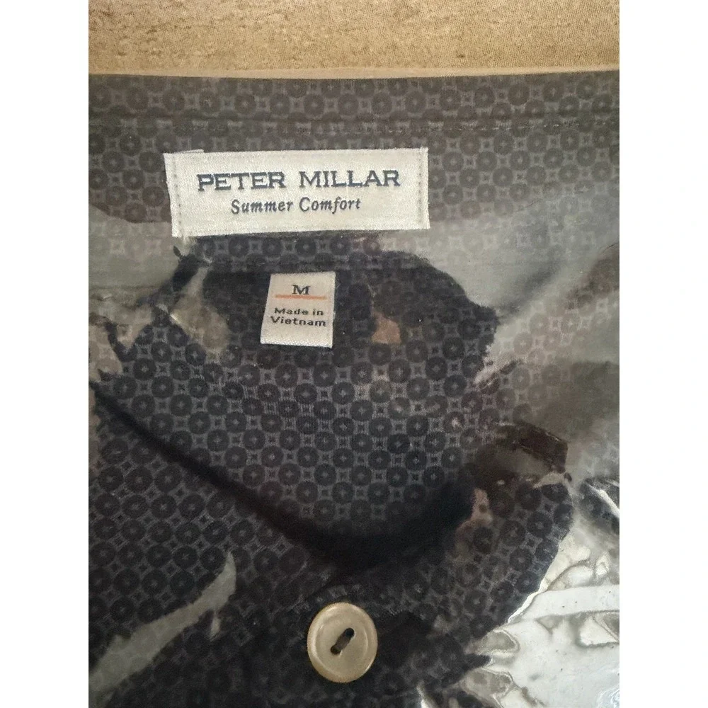 Peter Millar Texas Longhorns Summer Comfort Polo Shirt Mens Medium - Picture 2 of 4